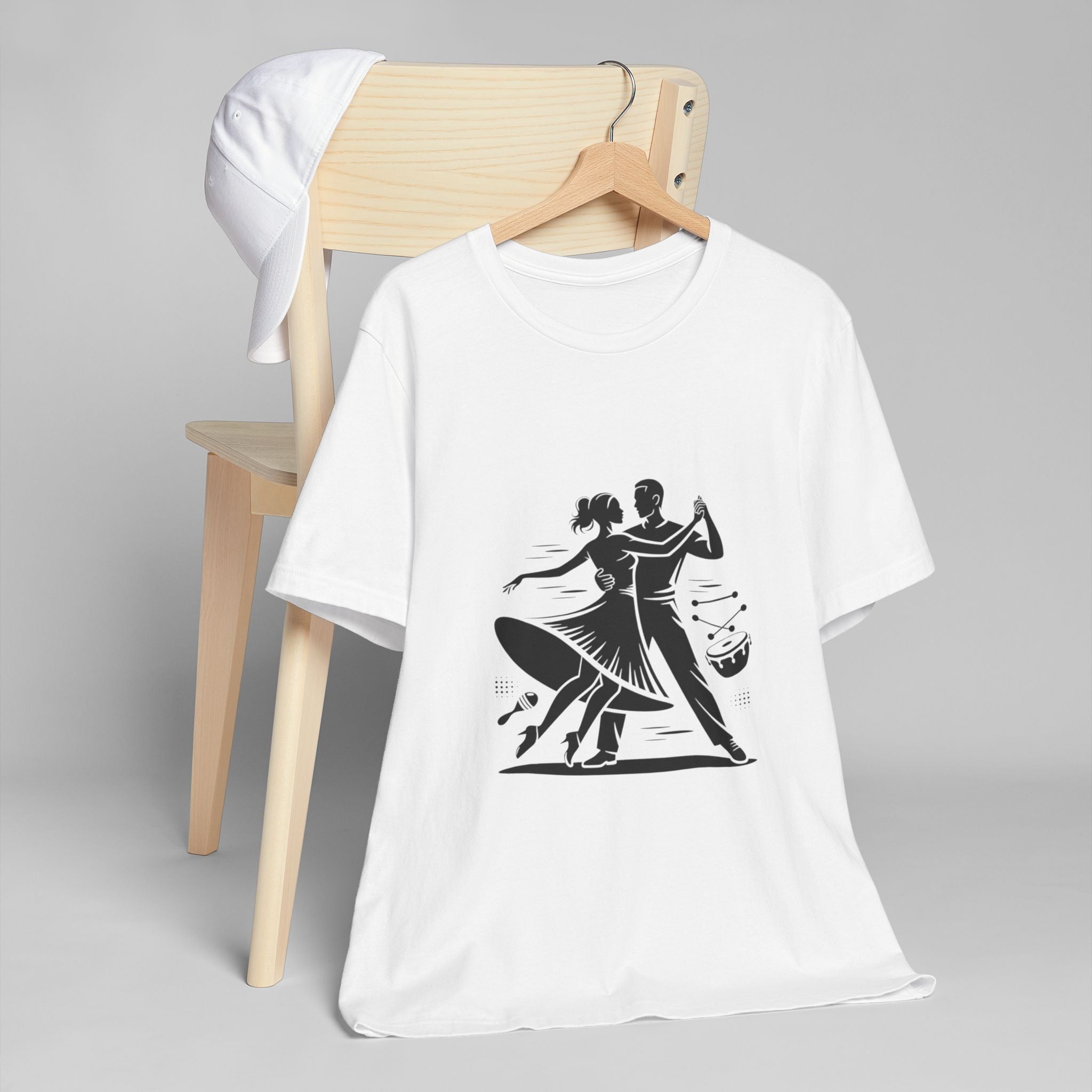 Camiseta minimalista unisex de jersey