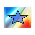 Holographic Die-cut Stickers con estrella