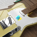 Holographic Die-cut Stickers con estrella