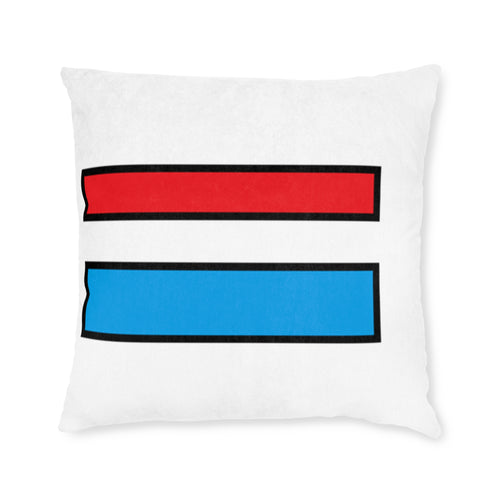 Almohada con dos rectágulos