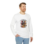 Sudadera unisex adidas de cuello redondo y forro polar